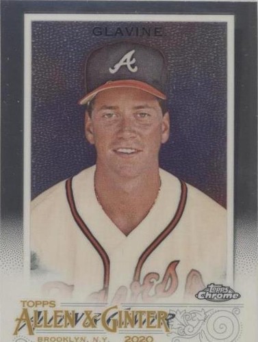 2020 Topps Allen & Ginter Chrome - Tom Glavine #1