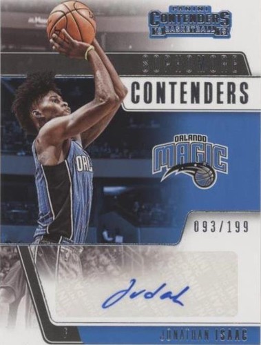 2018-19 Panini Contenders - Jonathan Isaac #SC-JIS