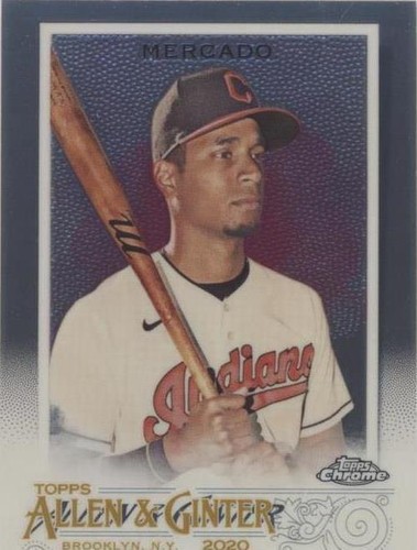 2020 Topps Allen & Ginter Chrome - Oscar Mercado #213