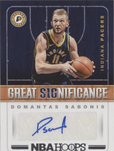 2018-19 Panini NBA Hoops - Domantas Sabonis #GS-DS