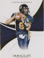 2018 Panini Immaculate Collection Collegiate Aaron Rodgers #1