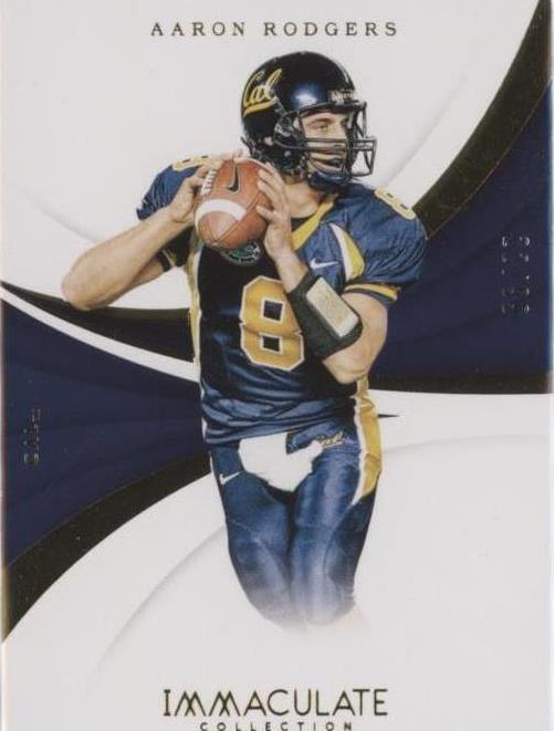 2018 Panini Immaculate Collection Collegiate Aaron Rodgers #1