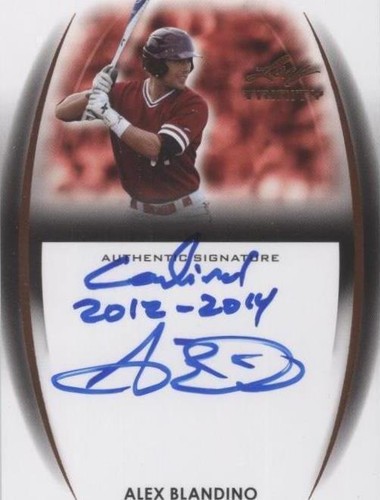 2014 Leaf Trinity - Alex Blandino #A-AB1