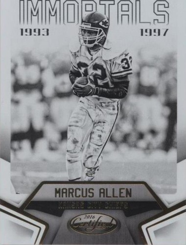 2016 Panini Certified Marcus Allen #116