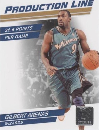 2010-11 Donruss - Gilbert Arenas #11