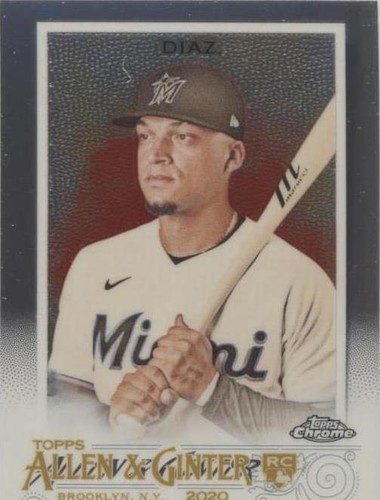 2020 Topps Allen & Ginter Chrome - Isan Diaz #222
