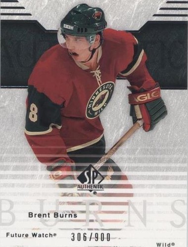2003-04 SP Authentic - Brent Burns #125