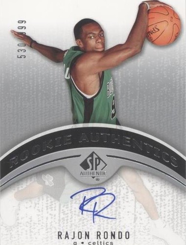 2006-07 SP Authentic - Rajon Rondo #111