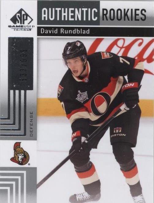 2011-12 SP Game Used Edition - David Rundblad #104