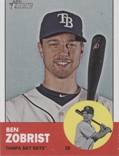 2012 Topps Heritage - Ben Zobrist #430