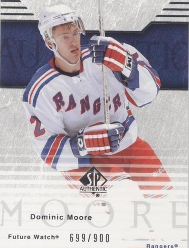 2003-04 SP Authentic - Dominic Moore #127
