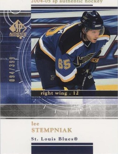 2004-05 SP Authentic - Lee Stempniak #RR34
