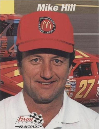 1993 Pro Set Finish Line - Mike Hill #81