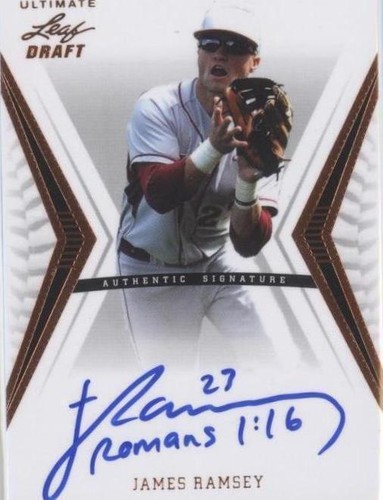 2012 Leaf Ultimate Draft - James Ramsey #BA-JR1