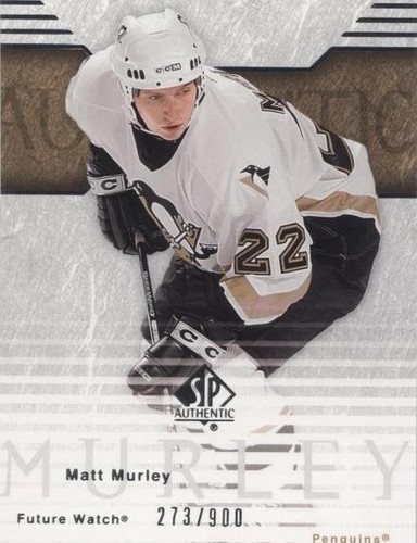 2003-04 SP Authentic - Matt Murley #109