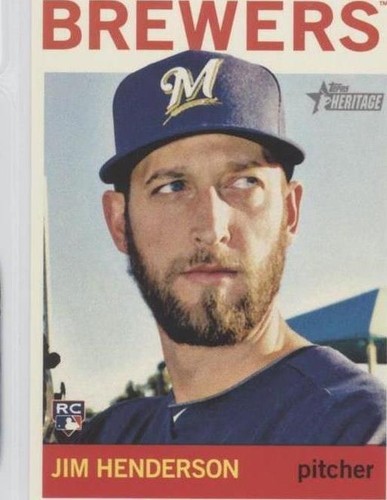 2013 Topps Heritage - Jim Henderson #H530