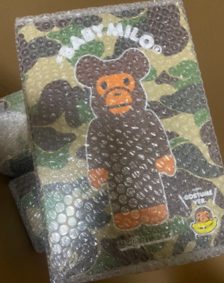 その他 MEDICOM TOY - 400% BE@RBRICK BABY MILO EAR CLEAR Ver. BABY MILO EAR CLEAR VER. BE@RBRICK – uk.bape.com