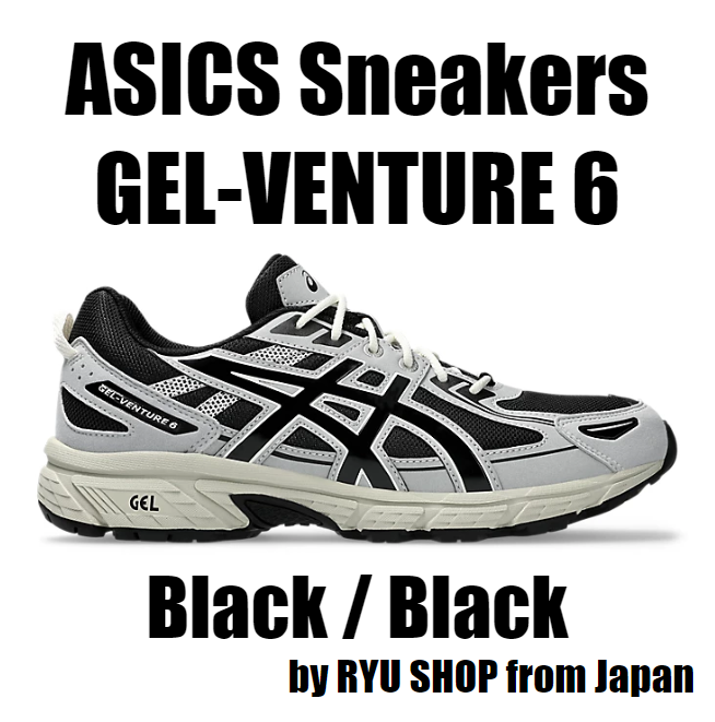 ★人気★ Asics Gel-Venture 6 White Black 3/6発売｜Asics Gel-Venture 6 