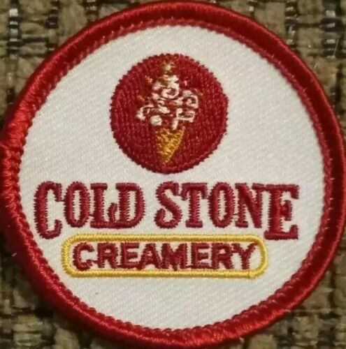 Cold Stone Creamery embroidered sew on Patch
