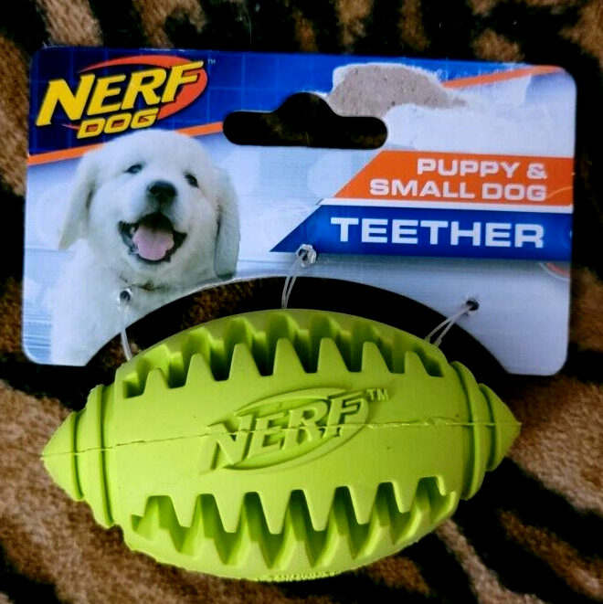 Nerf Dog Mini Dog Puppy Teether Toy ... Save your couch!