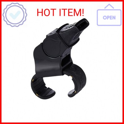 Fox 40 Sonik Blast CMG Fingergrip Pealess Whistle - Black
