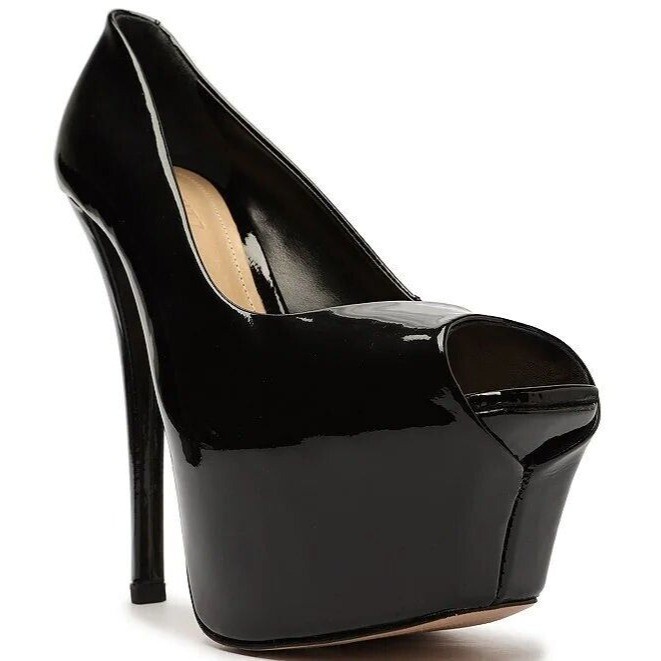 コールハーンDRADO PLATFORM PUMP:BLACK PATE Amazon.com | Cole
