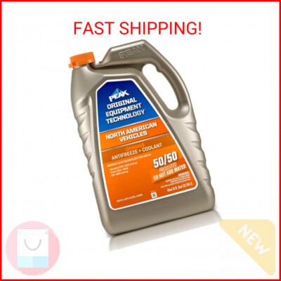 PEAK OET Extended Life Orange 50/50 Prediluted Antifreeze/Coolant for North Amer