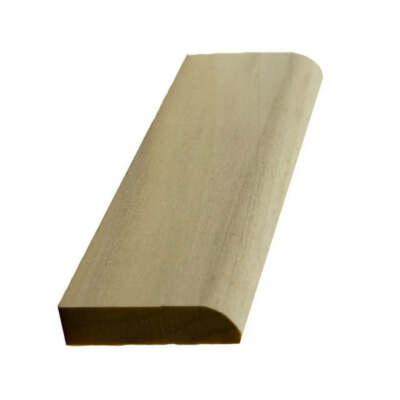 EWCS11 Kitchen Cabinet Scribe Molding, 5/16'' x 1-1/4'' Unfinished Solid Hardwood 