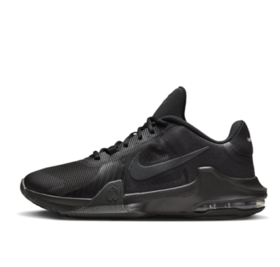 Cheap black basketball best sale shoes