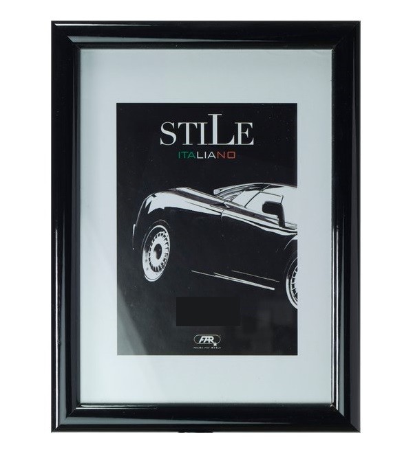 Cornice Per Foto Quadri Tele Dimensioni A4 20x30cm Modello Legno Nera idea