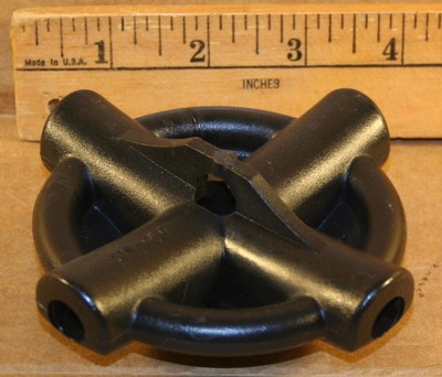 NEW Replacement 4 Way Hub For Tents, 11 mm FRP, 90 Deg x 90 deg, TPM 050-4