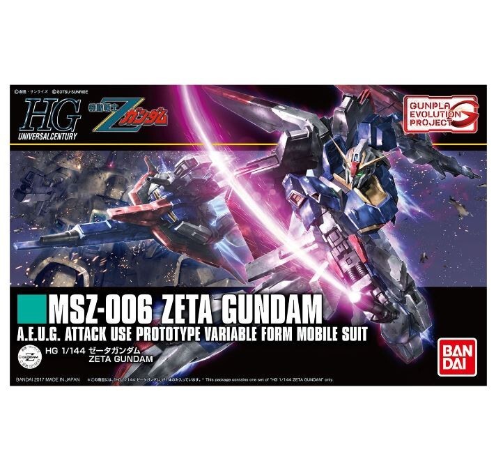 НОВЫЙ модельный комплект Bandai Zeta Gundam HG В НАЛИЧИИ НА СКЛАДЕ