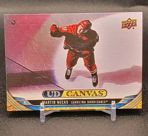 UPPER DECK NHLカード TRILOGY MARTIN NECAS HURRICANES #SP-MN 送料無料 中古 IT2 2022-23 Upper Deck Trilogy #64 Martin Necas Carolina