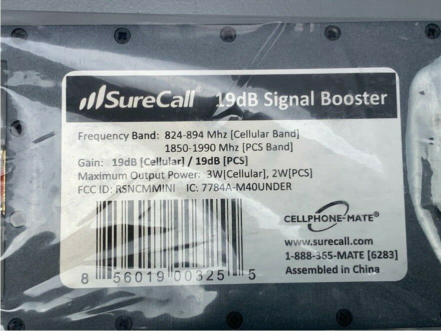 SureCall CM-SOLO-19 Signal Booster Boosting Kit 19dB Gain