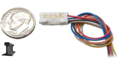 Digitrax DZ126T ~ New 2024 ~ 1 Amp DCC Tiny Series 6 Decoder For Z, N & HO ~ FX3
