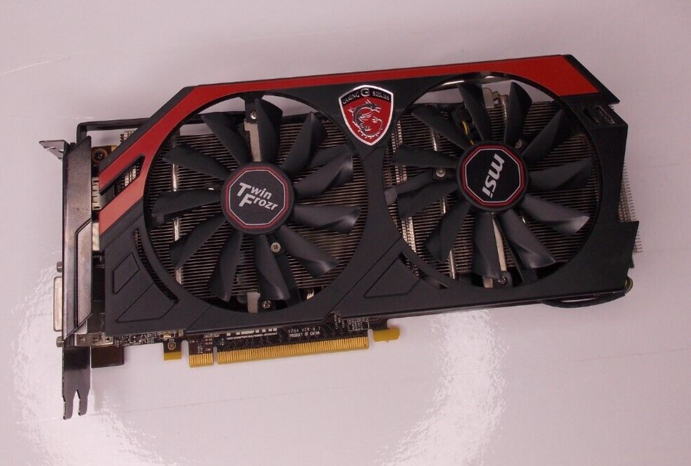 MSI gaming G series model MS-V284 MICRO STAR GRAPHICS CARD