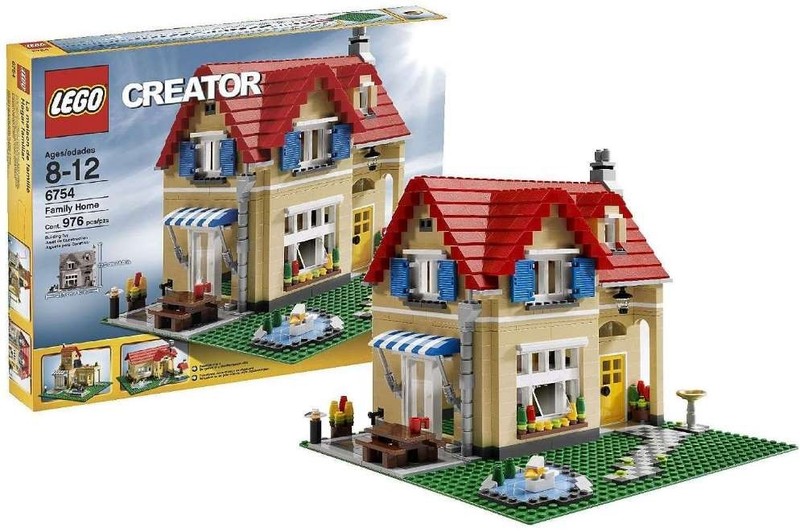 brand new sealed lego creator 6754 family home free shipping usa