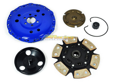 FX STAGE 3 CLUTCH KIT VW RABBIT SCIROCCO GOLF JETTA 1.8L 2.0L 16 VALVE 9A PETROL