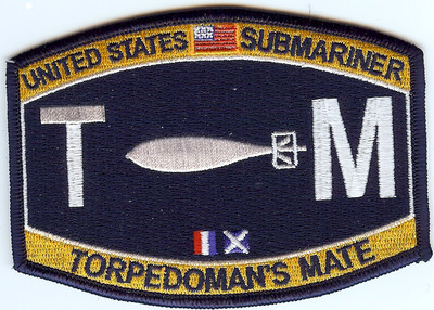 Submarine Rating Patch - (TM) Torpedoman's Mate- BC Patch Cat No. c6763