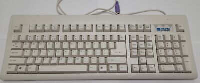 Micro Innovations KB400i Turbo Trak Keyboard, PS/2, Vintage 