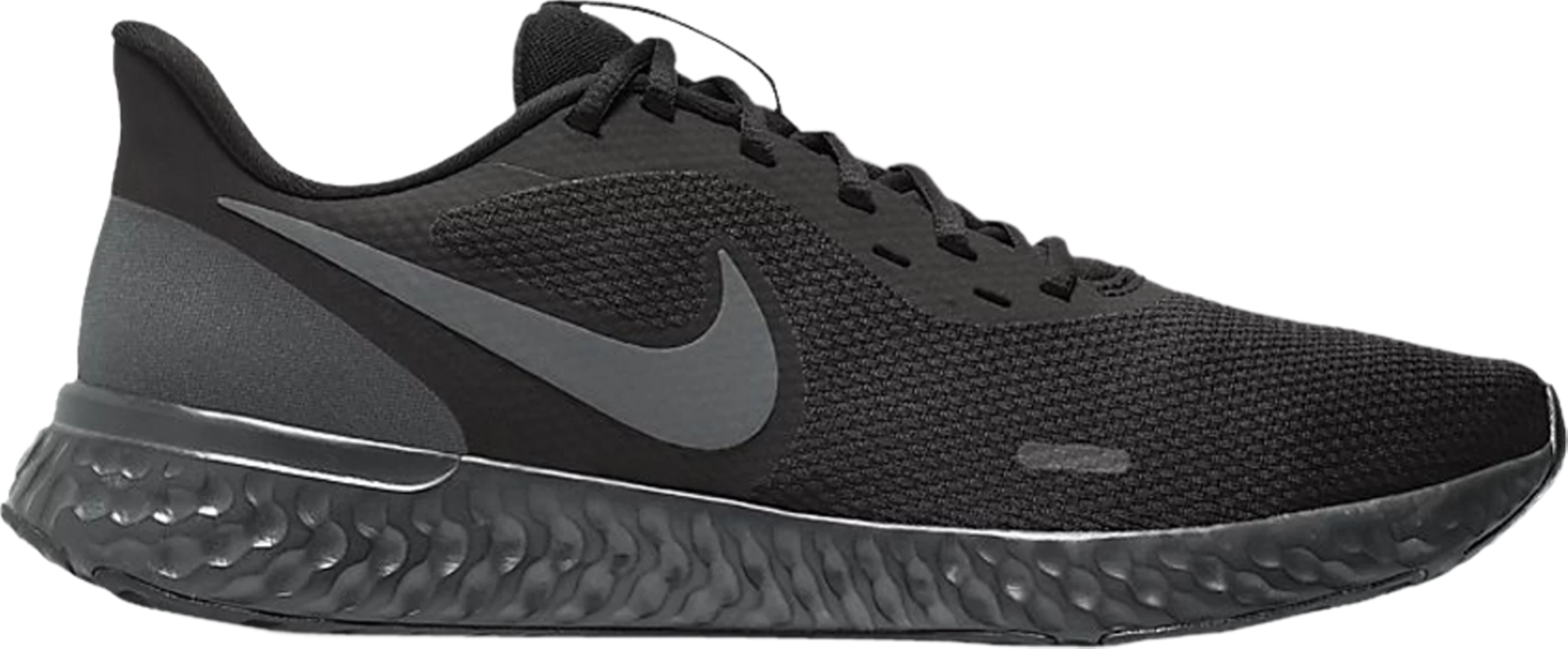 

Мужские кроссовки Nike Revolution 5 Triple Black Anthracite BQ3204-001 8, Черный, Nike Revolution 5