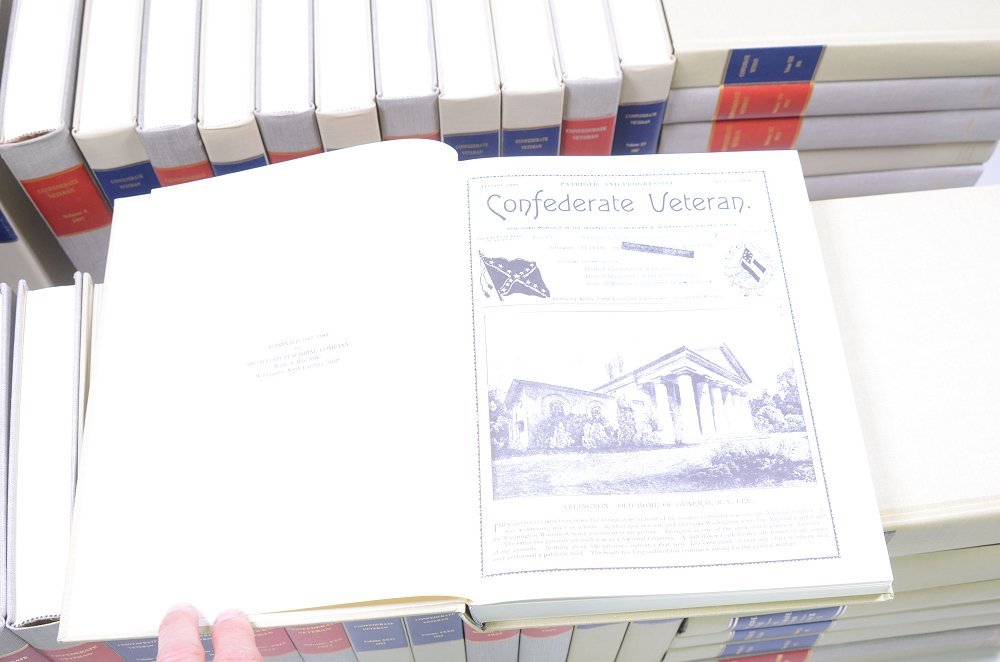 1988 HC Bound 40 Vol + 3 Index Book Set CONFEDERATE VETERAN 1911 -1932 Civil War