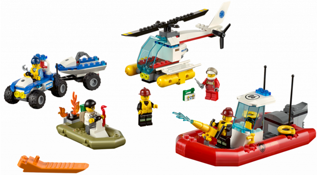 Lego 60086 city starter set best sale
