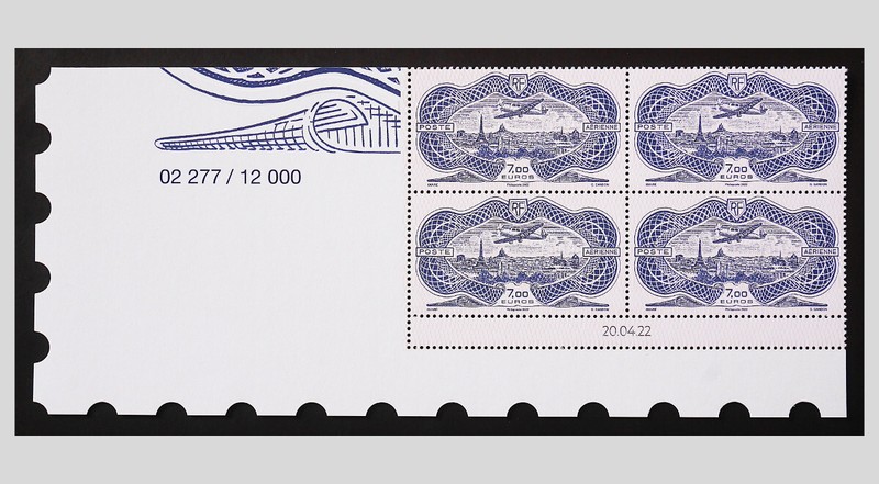 France 2022 - Pa 91a BurelÃ Coin DatÃ Et NumÃRotÃ NÂ° 2277/12000 - Mnh