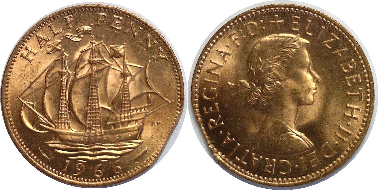 (34) 得点王2 NG Great Britain 1/2 Penny KM 662 Prices & Values | NGC