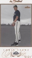 2004 Fleer inScribed - Chris Saenz #91