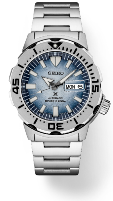 Pre-owned Seiko Prospex Special Edition Automatic Diver 42.4mm Light Blue Dial Men's Watch