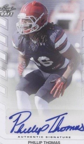 2013 Leaf Draft Phillip Thomas #BA-PT1