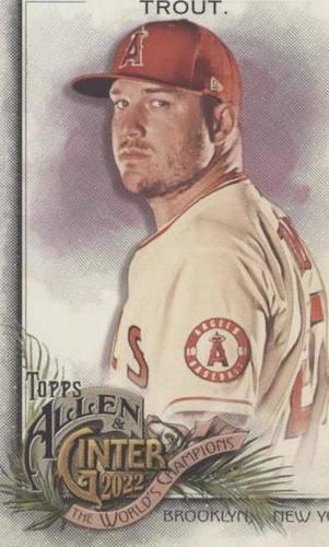2022 Topps Allen & Ginter - Mike Trout #35