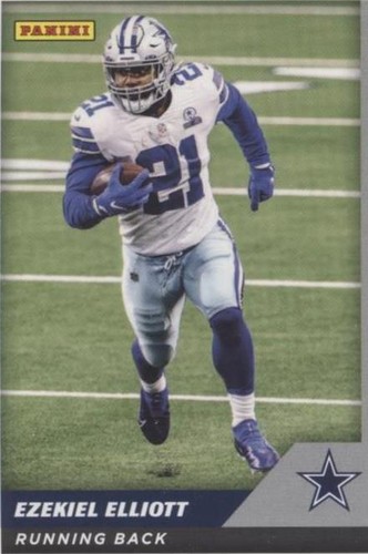 2021 Panini NFL Sticker & Card Collection Ezekiel Elliott #58